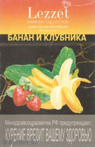 lezzet- банан и клубника Балашиху