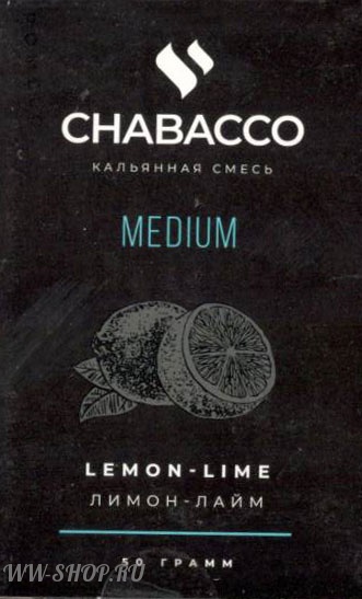 табак chabacco medium - лимон-лайм (lemon-lime) Балашиху